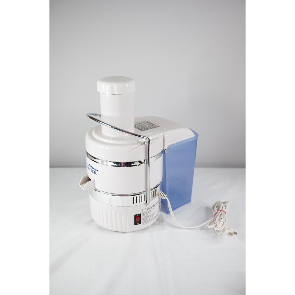 Jack LaLanne Power Juicer MT-1000 White Centrifugal Juicer Excellent Condition